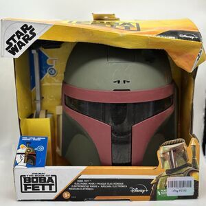 Star Wars Boba Fett Electronic Mask Sound Effects Star Wars Mandalorian Helmet